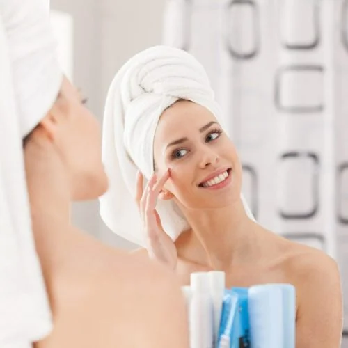 calentador de espejo de baño que no se empaña y ayuda a reducir el moho