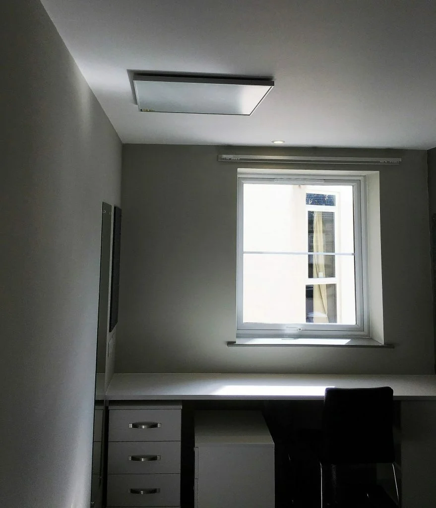 Calefacción eléctrica de techo para alojamiento de estudiantes